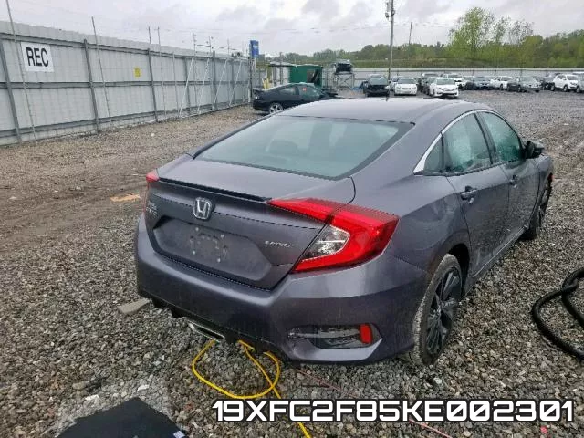 19XFC2F85KE002301 фото 5