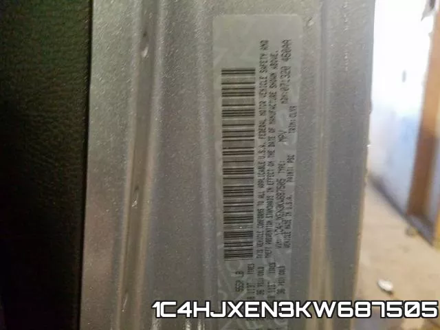 1C4HJXEN3KW687505 фото 2