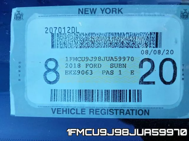 1FMCU9J98JUA59970 фото 2
