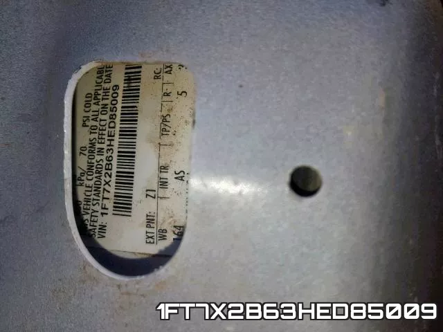 1FT7X2B63HED85009 фото 2
