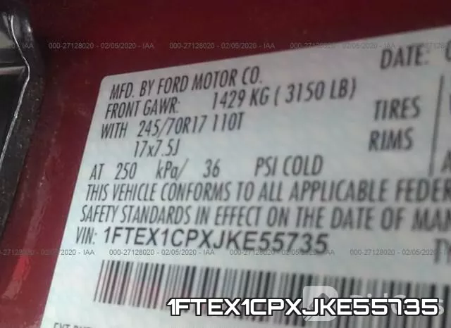 1FTEX1CPXJKE55735 фото 10