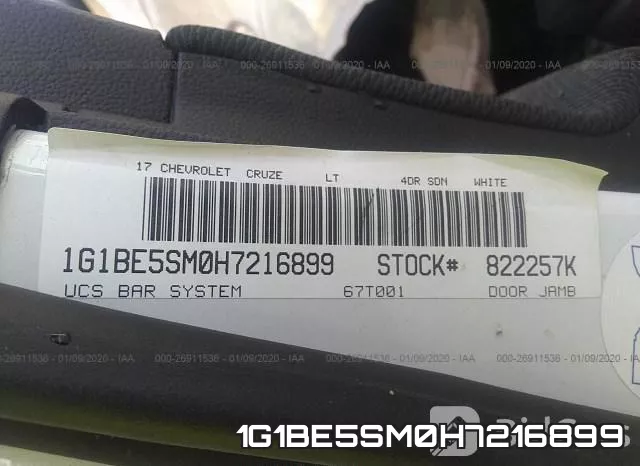 1G1BE5SM0H7216899 фото 10