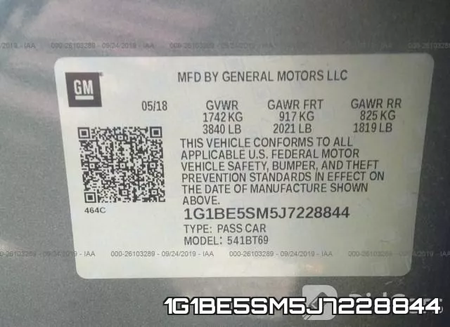 1G1BE5SM5J7228844 фото 10