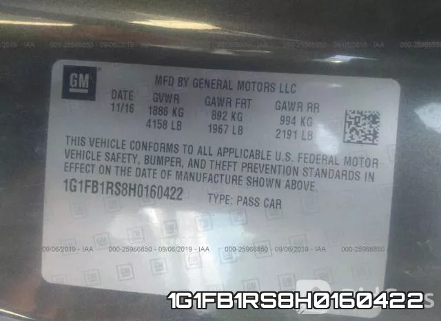 1G1FB1RS8H0160422 фото 10