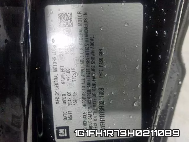 1G1FH1R73H0211089 фото 2