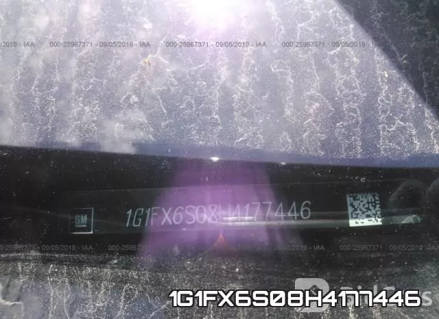 1G1FX6S08H4177446 фото 10
