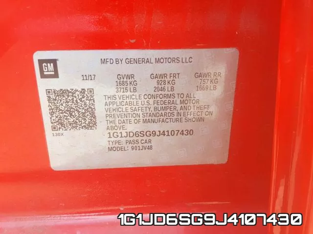 1G1JD6SG9J4107430 фото 2