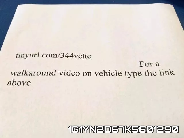 1G1YN2D67K5601290 фото 10