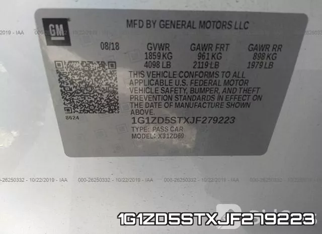 1G1ZD5STXJF279223 фото 10