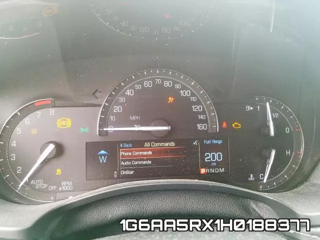 1G6AA5RX1H0188377 фото 9
