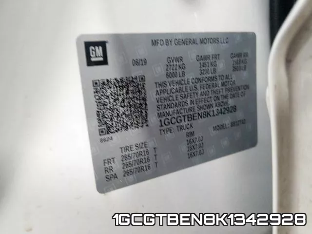 1GCGTBEN8K1342928 фото 2