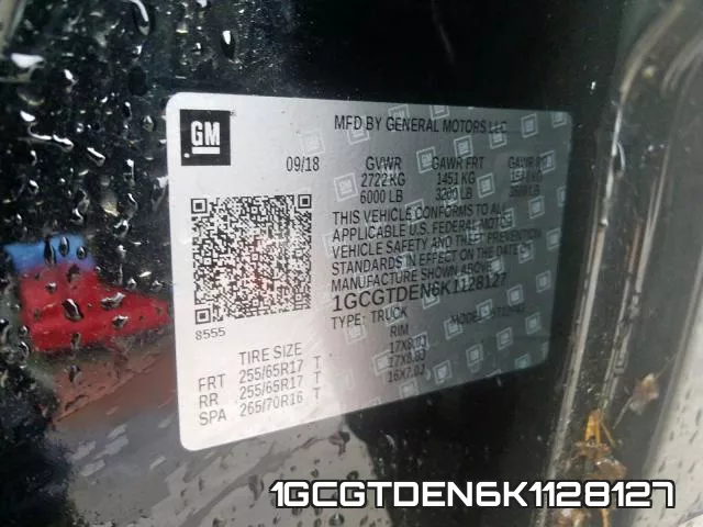 1GCGTDEN6K1128127 фото 2