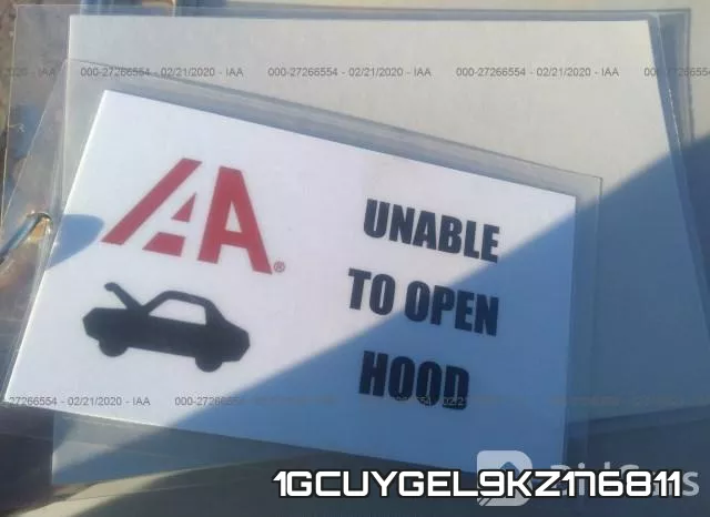 1GCUYGEL9KZ176811 фото 2