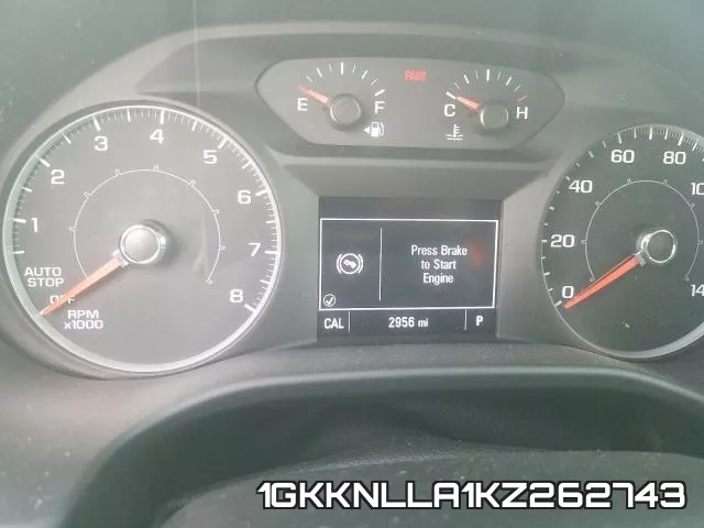 1GKKNLLA1KZ262743 фото 9
