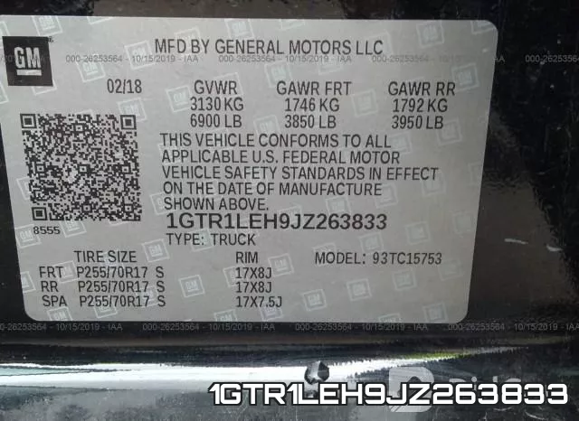 1GTR1LEH9JZ263833 фото 10