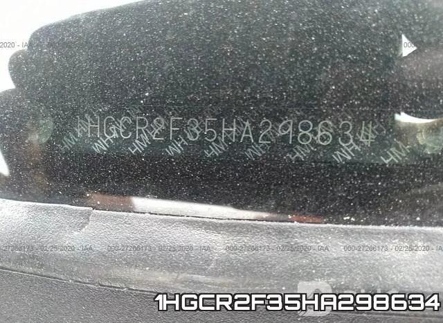 1HGCR2F35HA298634 фото 10