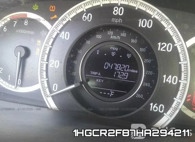 1HGCR2F87HA294211 фото 8
