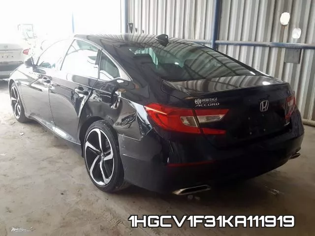 1HGCV1F31KA111919 фото 4