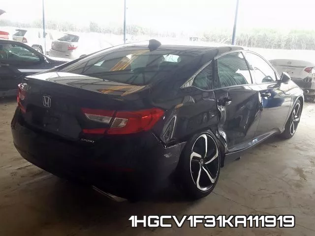 1HGCV1F31KA111919 фото 5