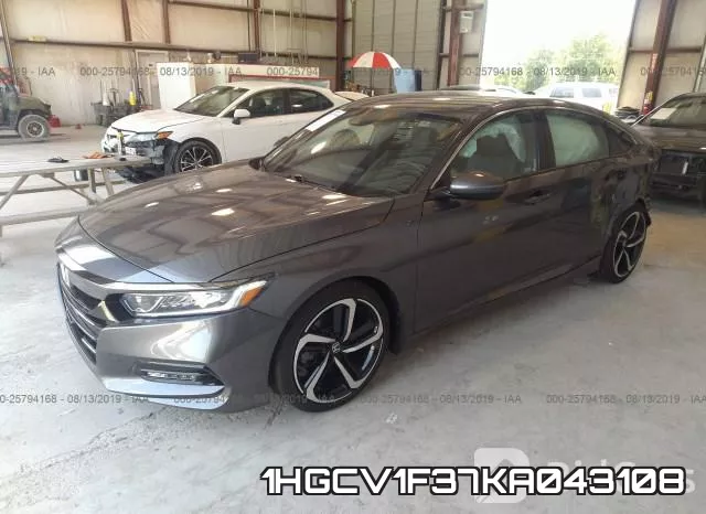 1HGCV1F37KA043108 фото 3