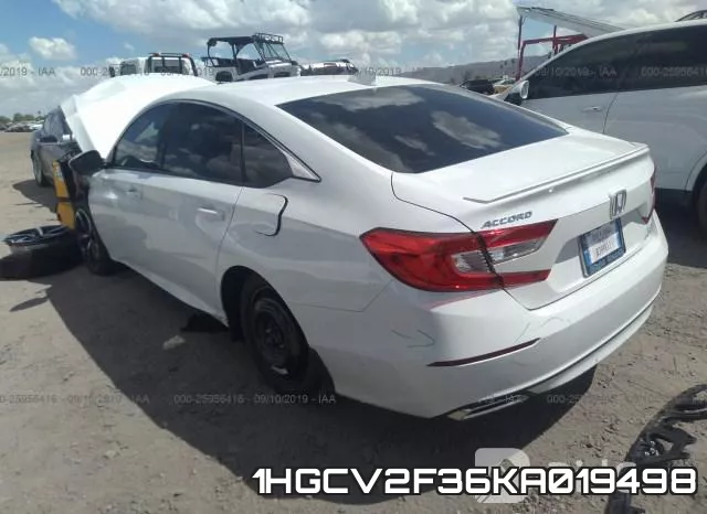 1HGCV2F36KA019498 фото 4