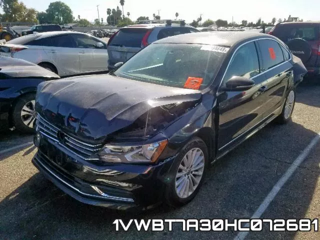 1VWBT7A30HC072681 фото 3