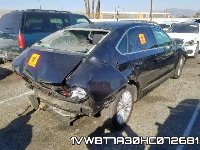 1VWBT7A30HC072681 фото 5