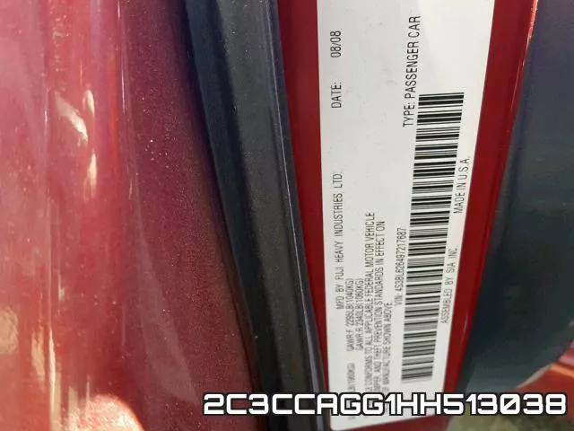 2C3CCAGG1HH513038 фото 2