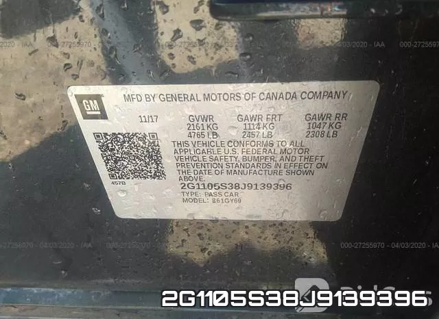 2G1105S38J9139396 фото 10