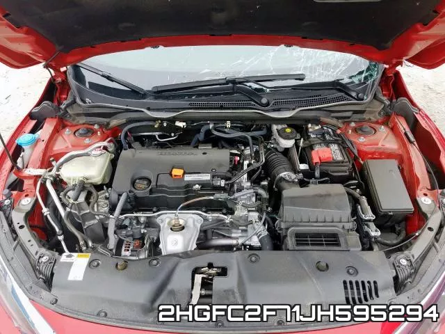 2HGFC2F71JH595294 фото 8
