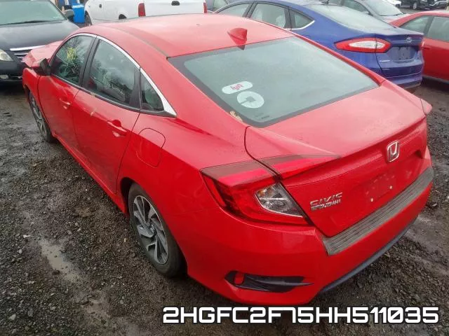 2HGFC2F75HH511035 фото 4