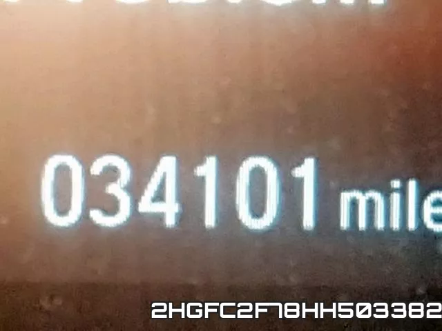 2HGFC2F78HH503382 фото 9
