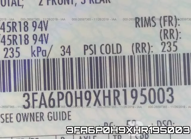 3FA6P0H9XHR195003 фото 10