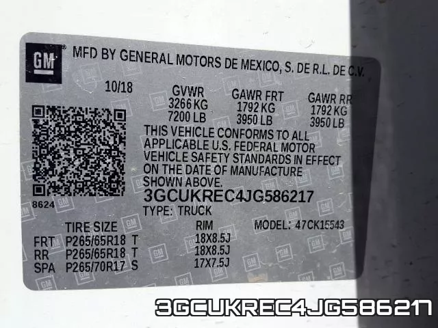 3GCUKREC4JG586217 фото 2