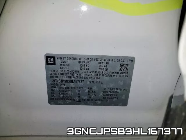 3GNCJPSB3HL167377 фото 2