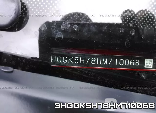3HGGK5H78HM710068 фото 10