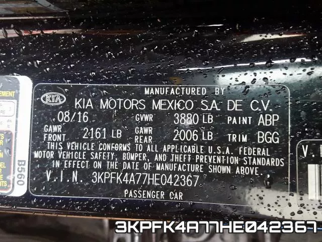 3KPFK4A77HE042367 фото 2