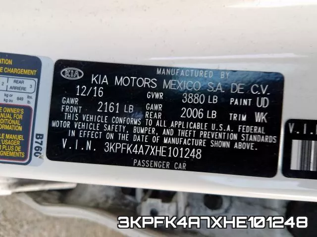 3KPFK4A7XHE101248 фото 2