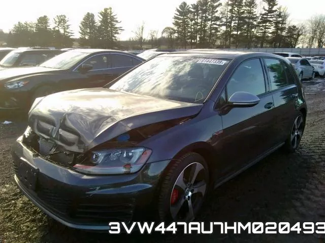 3VW447AU7HM020493 фото 3