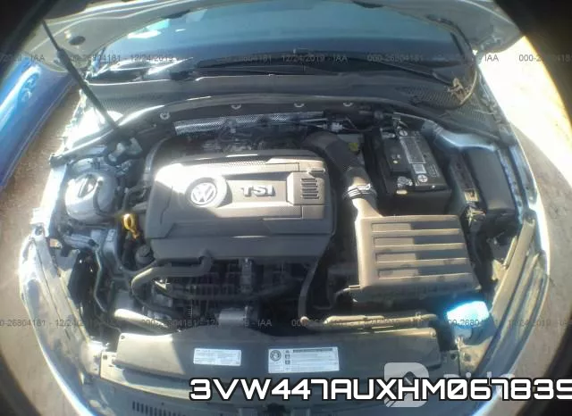 3VW447AUXHM067839 фото 2