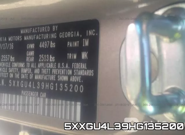5XXGU4L39HG135200 фото 10