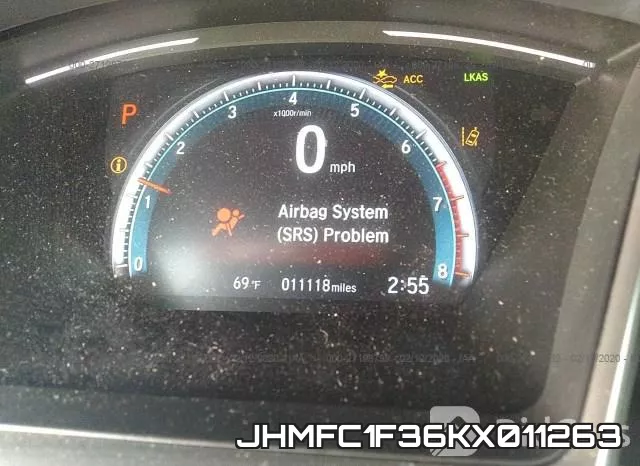 JHMFC1F36KX011263 фото 8