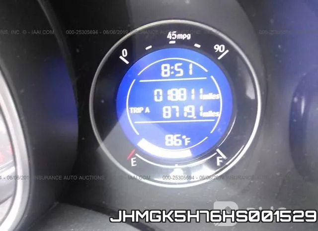 JHMGK5H76HS001529 фото 8
