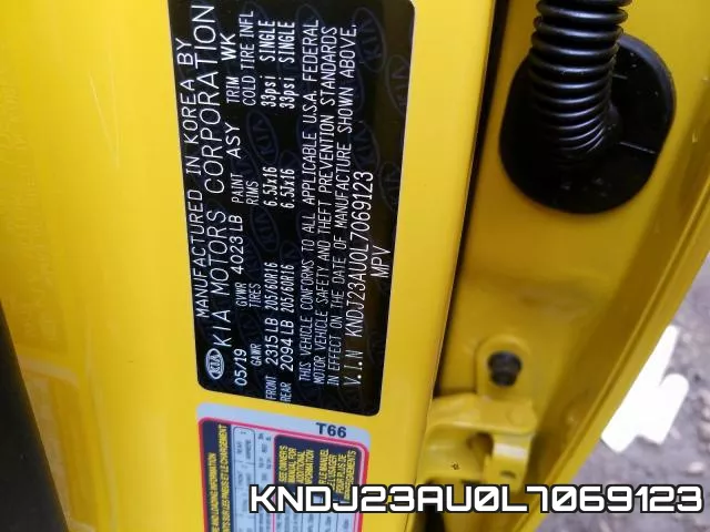 KNDJ23AU0L7069123 фото 2
