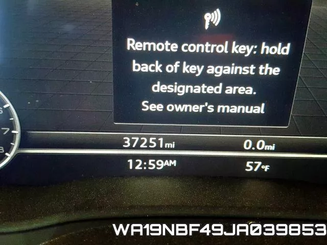 WA19NBF49JA039853 фото 9