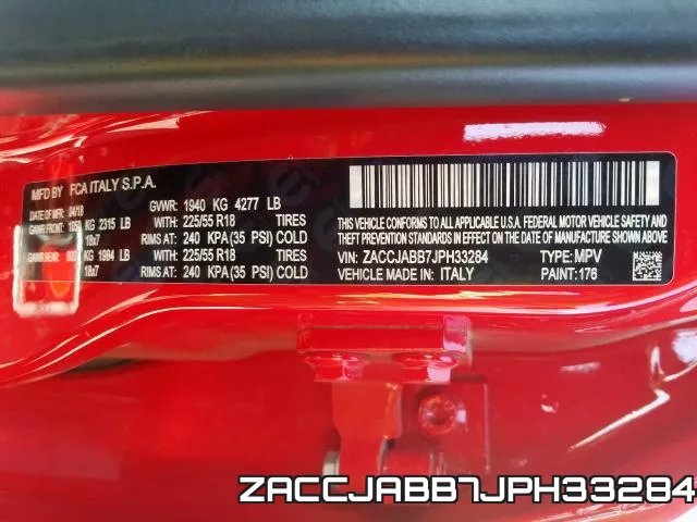ZACCJABB7JPH33284 фото 2