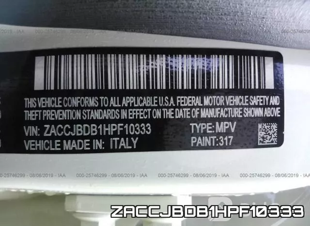 ZACCJBDB1HPF10333 фото 10