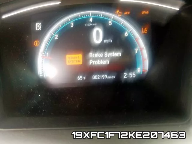 19XFC1F72KE207463 фото 9