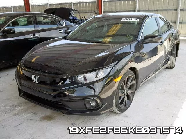 19XFC2F86KE037574 фото 3