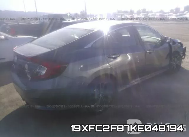 19XFC2F87KE048194 фото 5